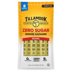 Tillamook Country Smoker Zero Sugar Original Smoked Sausages 8 - 1 oz ea