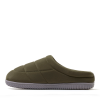 slide 20 of 21, Dearfoams Arlo Spandex Clog Slippers, Olive, Size Medium, 1 ct