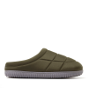 slide 2 of 21, Dearfoams Arlo Spandex Clog Slippers, Olive, Size Medium, 1 ct