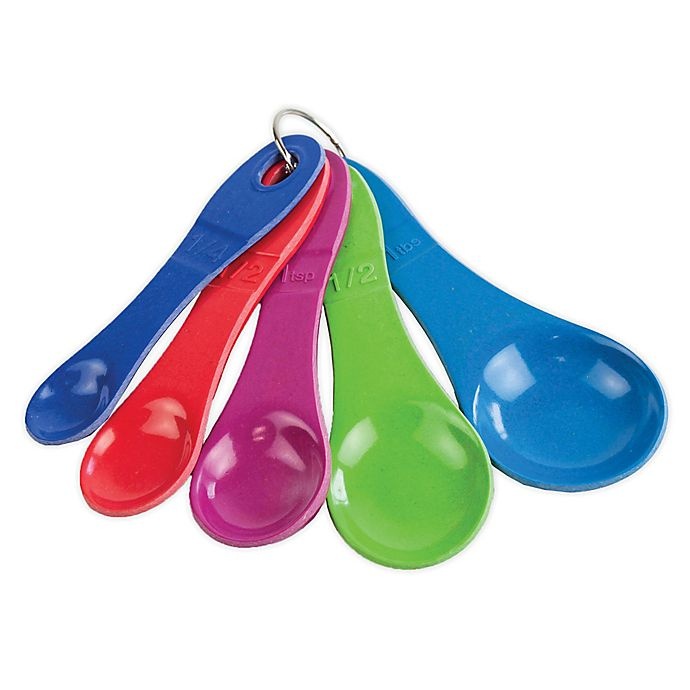 slide 1 of 1, Architec Purelast Measuring Spoons, 5 ct