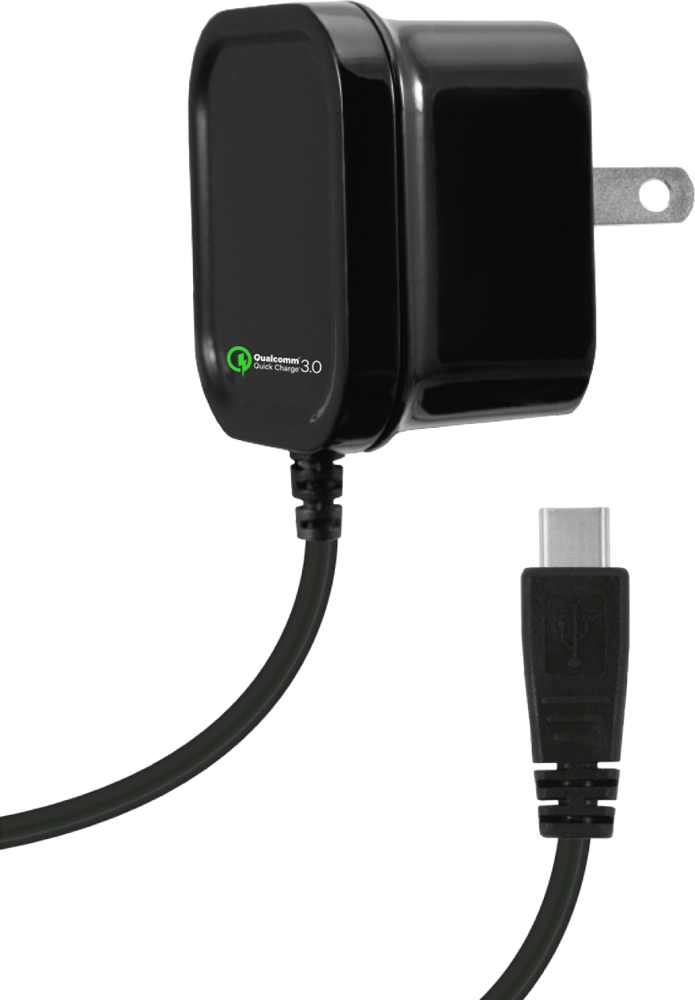 slide 1 of 2, Zgear Quick Charge Usb-C Wall Charger - Black, 1 ct