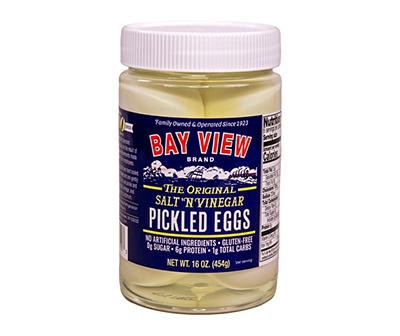 slide 1 of 1, Bay View Pickled Hard-Boiled Eggs, 9 Ounce, 9 oz