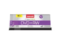 Maxell Max Data Dvd+Rw 15 Pack