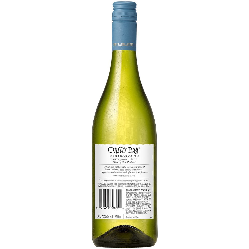 slide 13 of 89, Oyster Bay Sauvignon Blanc Bottle, 750 ml