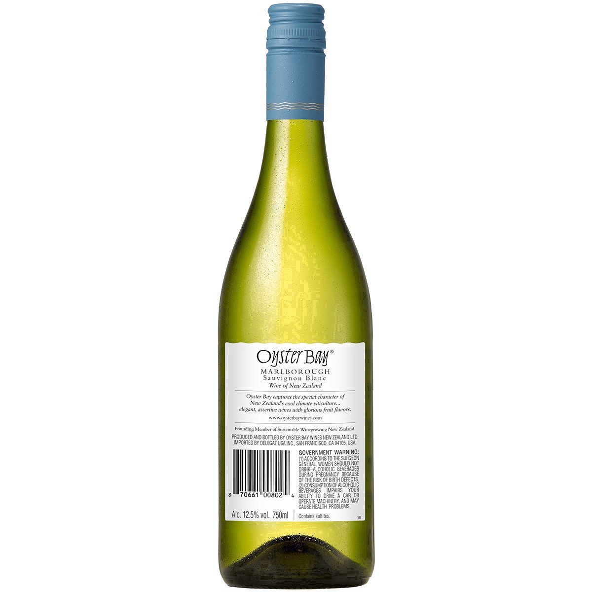 slide 16 of 89, Oyster Bay Sauvignon Blanc Bottle, 750 ml