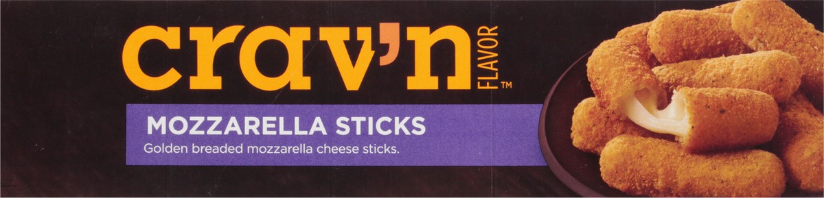 slide 9 of 9, Crav'n Flavor Mozzarella Cheese Sticks, 24 oz