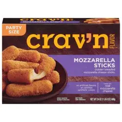 Crav'n Flavor Mozzarella Cheese Sticks