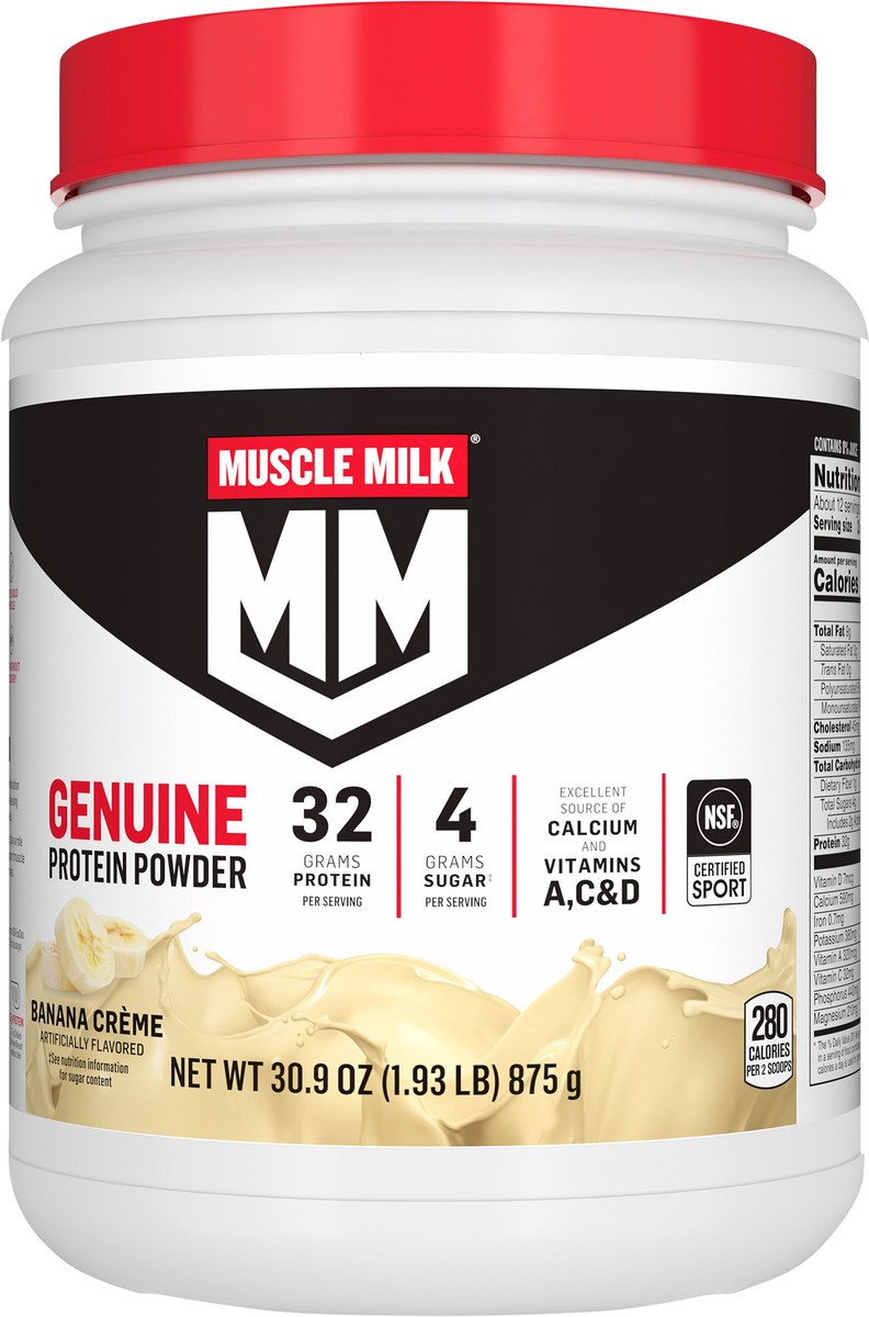 slide 3 of 7, Muscle Milk Powder Beverage Mix, 1.93 lb