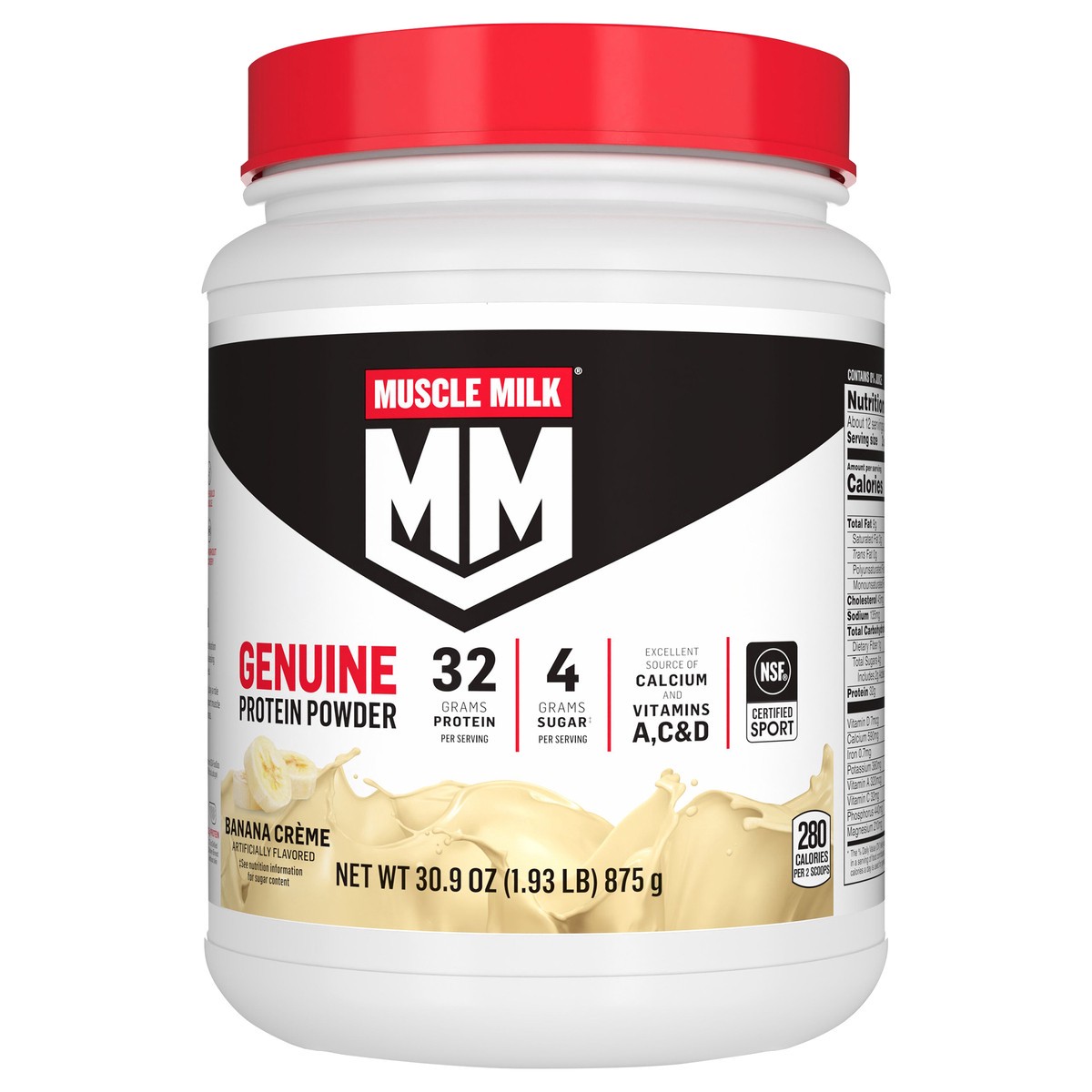 slide 6 of 7, Muscle Milk Powder Beverage Mix, 1.93 lb