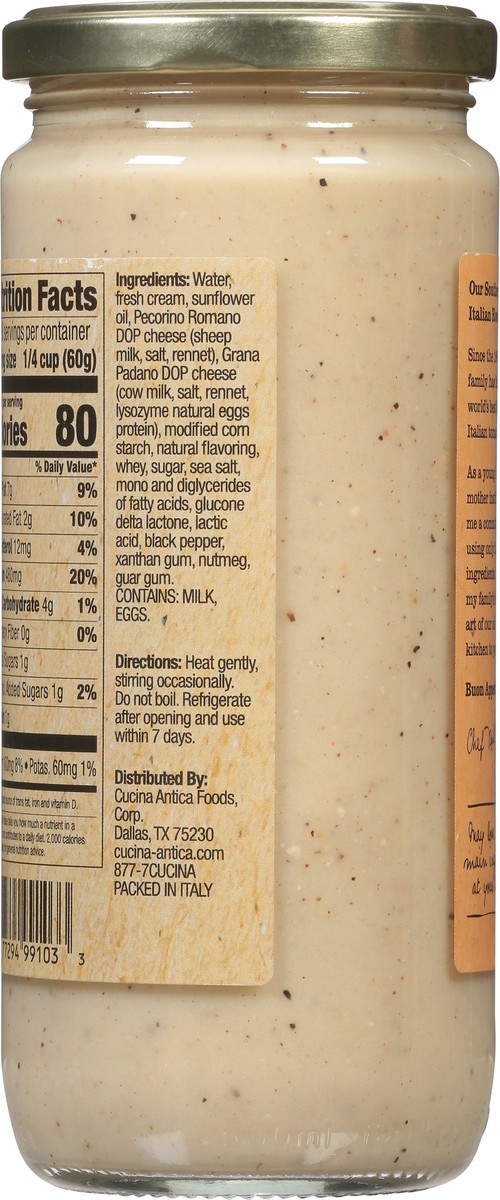 slide 4 of 9, Cucina Antica Alfredo 16.9 oz, 16.9 fl oz