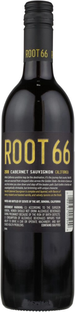 slide 3 of 3, Root 66 Cal Cabernet Sauv, 750 ml