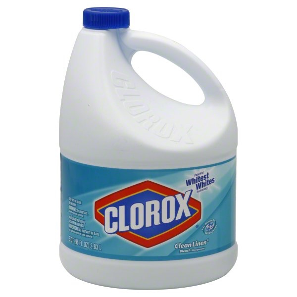 slide 1 of 1, Clorox Ultra Liquid Bleach Rain, 96 oz