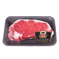 Market District Boneless Beef Loin Strip Steak, Certified Angus Beef