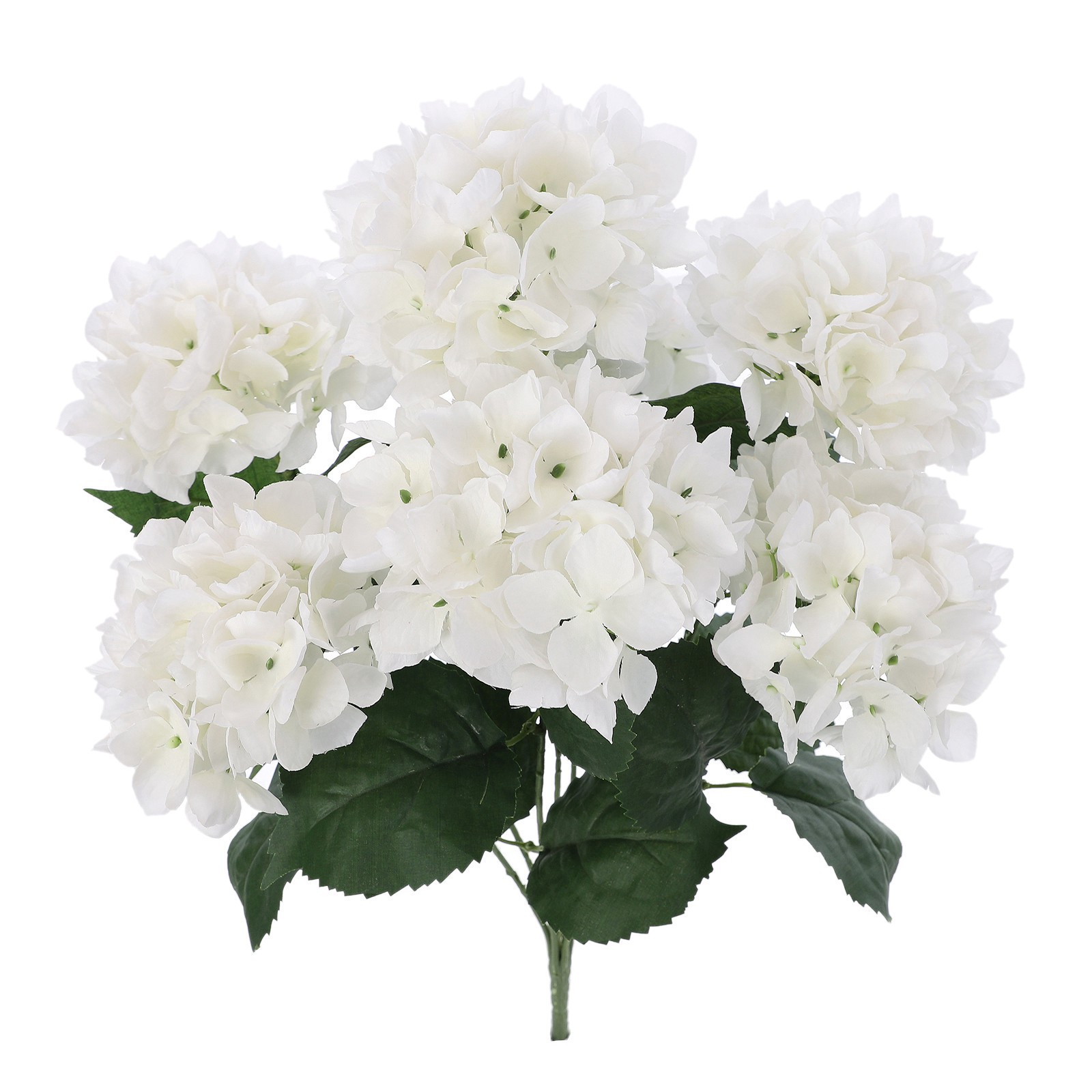 slide 7 of 7, White Hydrangea Bush By Ashland, 23 in