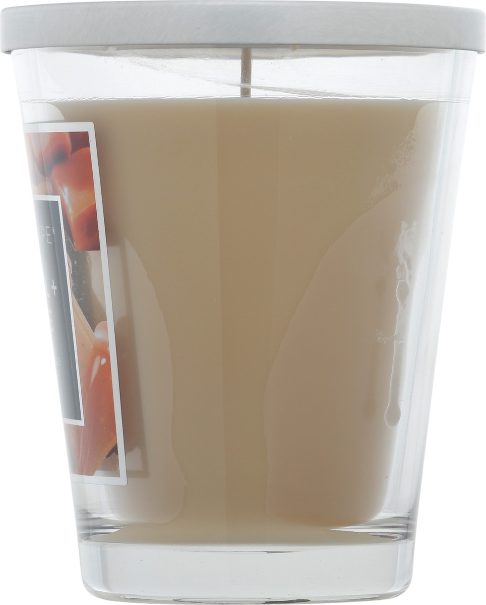 slide 5 of 10, Aromascape Soy Wax Blend Caramel +Toffee Candle 1 ea, 1 ct