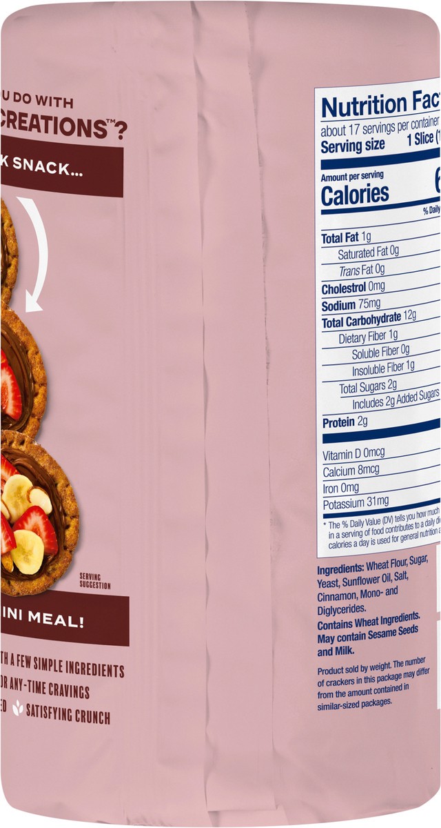 slide 8 of 14, Wasa Crisp Creations Cinnamon Large Crackers 9.4 oz, 9.4 oz