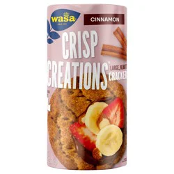 Wasa Crisp Creations Cinnamon Large Crackers 9.4 oz
