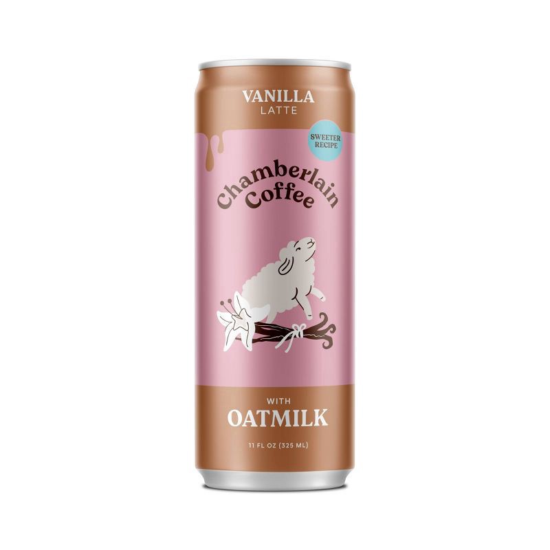 slide 4 of 4, Chamberlain Coffee Vanilla Latte with Oatmilk - 11 fl oz, 11 fl oz