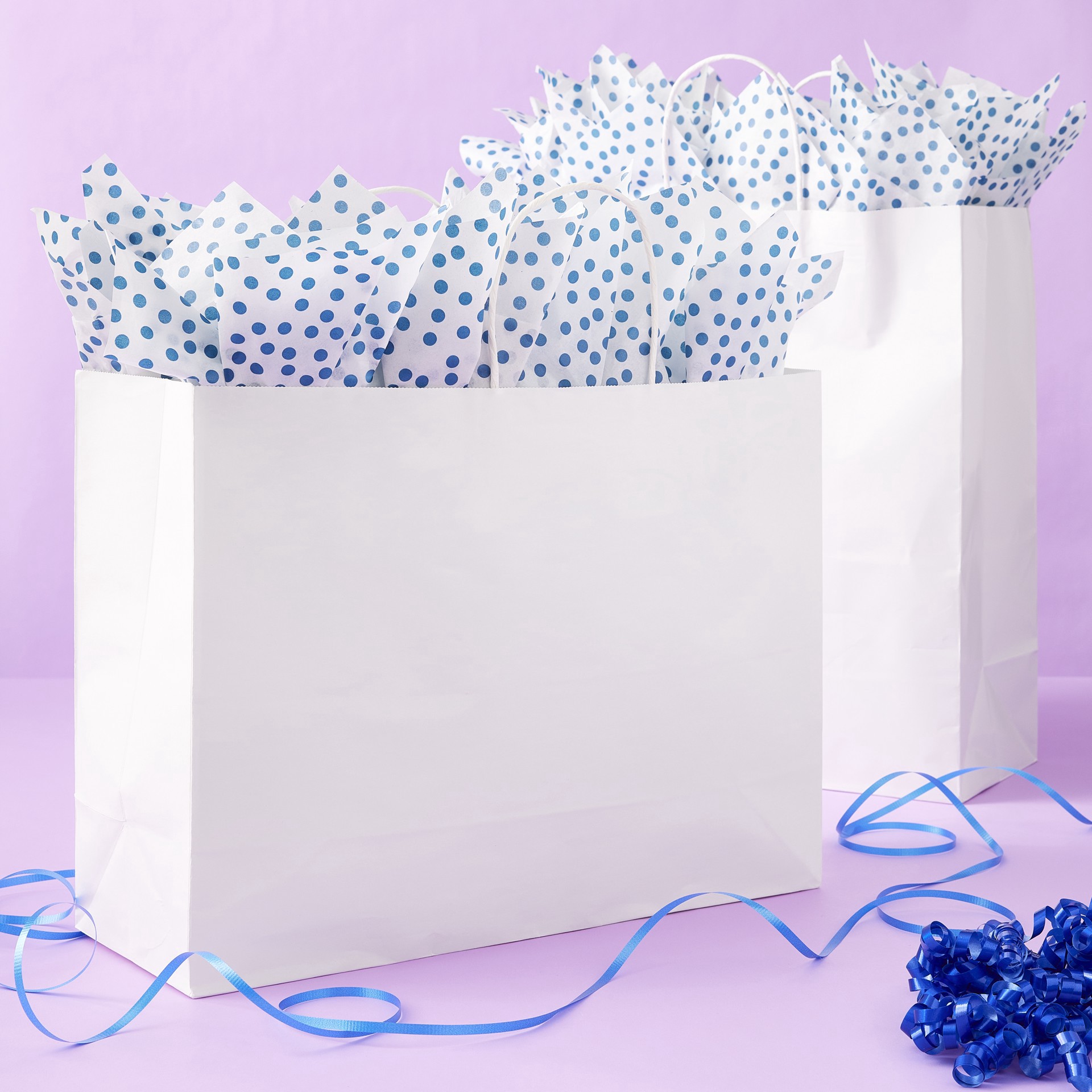 slide 2 of 3, White Paper Bag By Celebrate It, 16 in x 6 in x 12.2 in