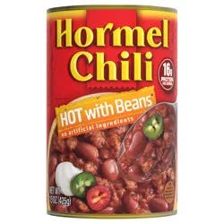 Hormel Hot with Beans Chili 15 oz