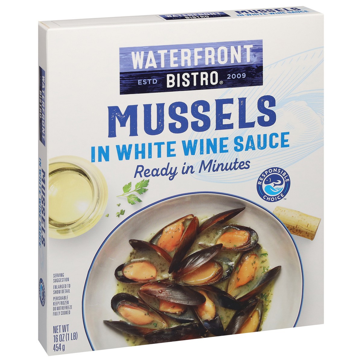 slide 4 of 4, Waterfront Bistro Mussels In White Wine Sauce - 16 Oz, 16 oz