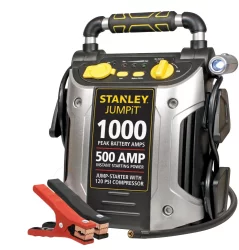 Stanley 500 Amp Jump-Starter & Compressor