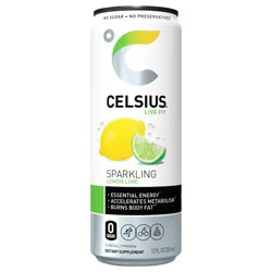 CELSIUS Fitness Drink, Sparkling, Lemon Lime