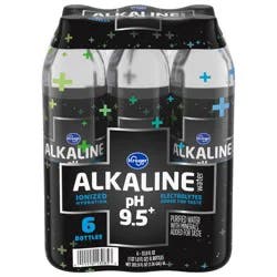 Kroger Alkaline Bottled Water - 33.8 fl oz