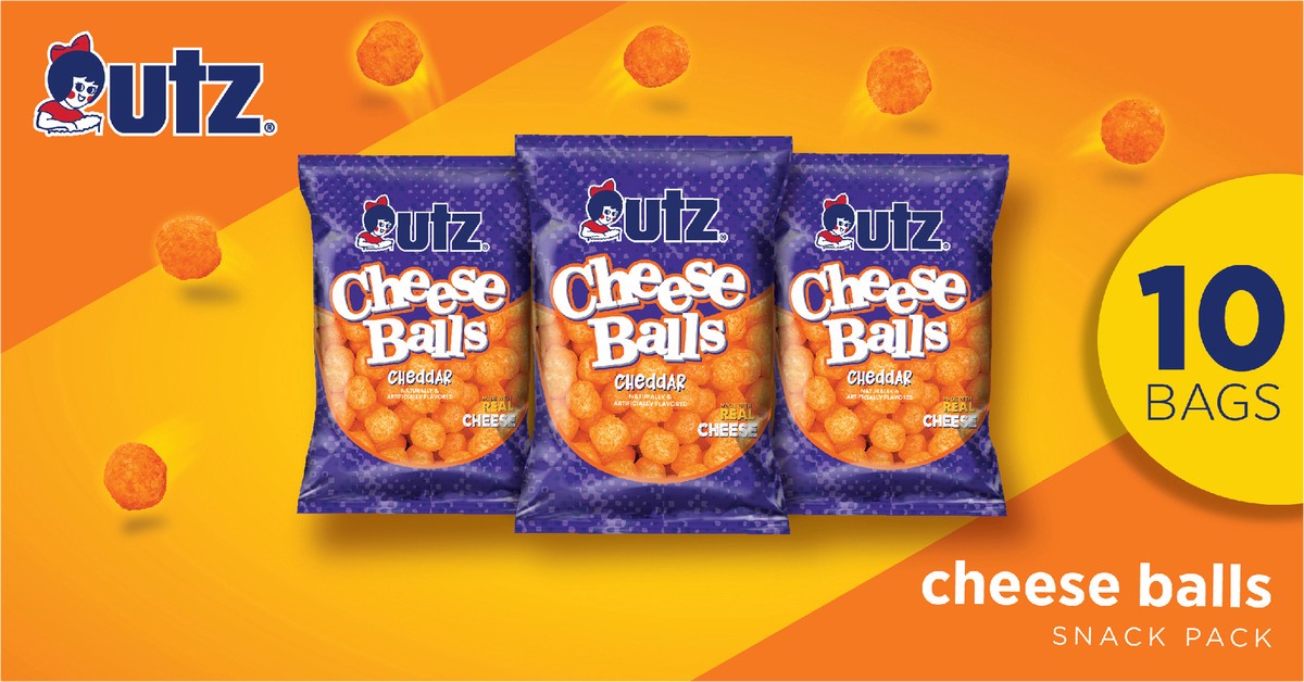 slide 11 of 12, Utz 10 oz Utz Chzballs Multipk - 10 Ct, 10 ct