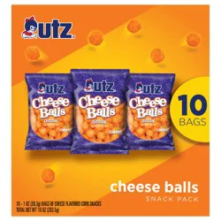 Utz Cheese Balls Multipack - 10 ct