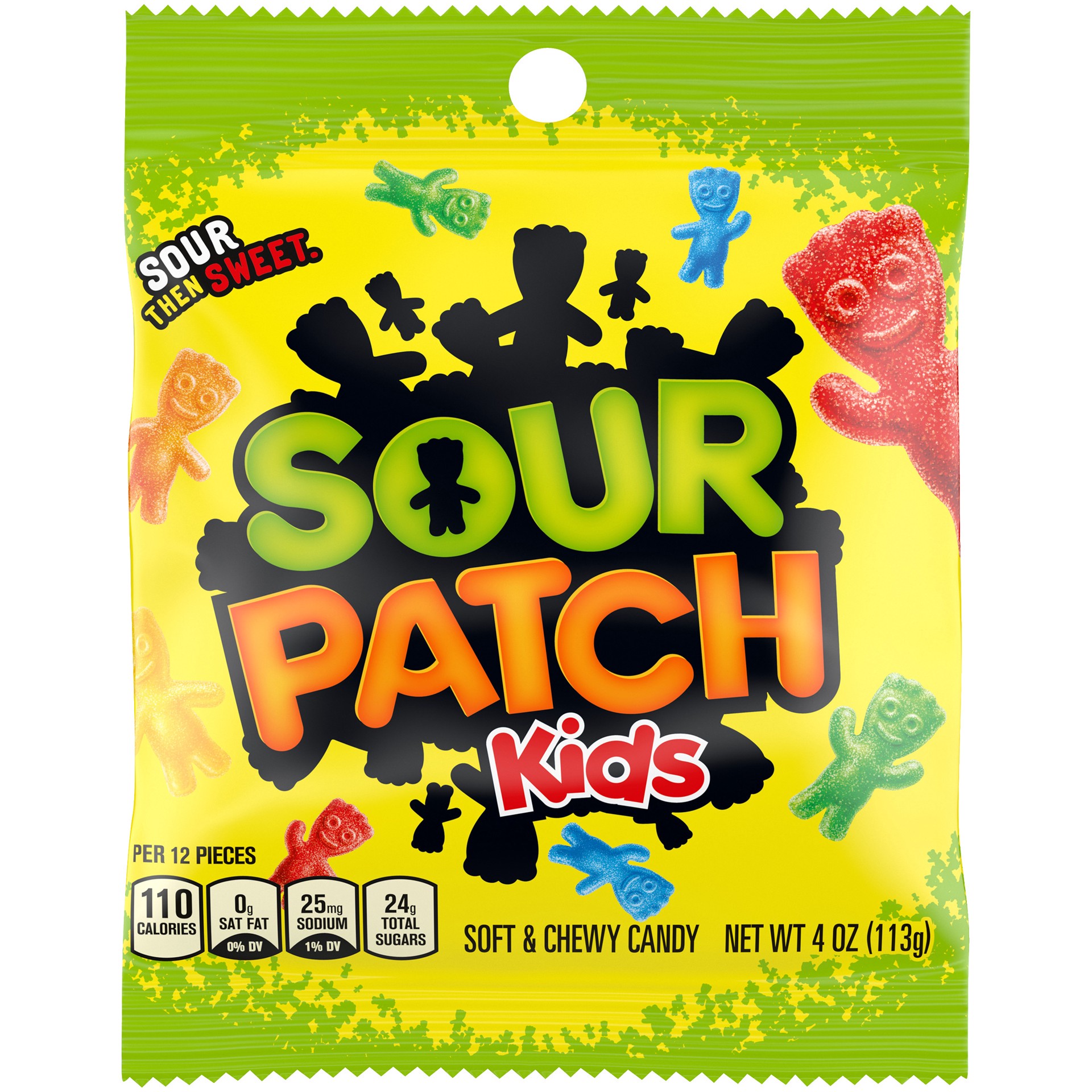 slide 1 of 5, SOUR PATCH KIDS Soft & Chewy Candy, 4 oz Bag, 4 oz