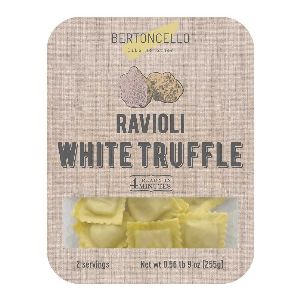 slide 1 of 1, Bertoncello Ravioli with White Truffle, 9 oz