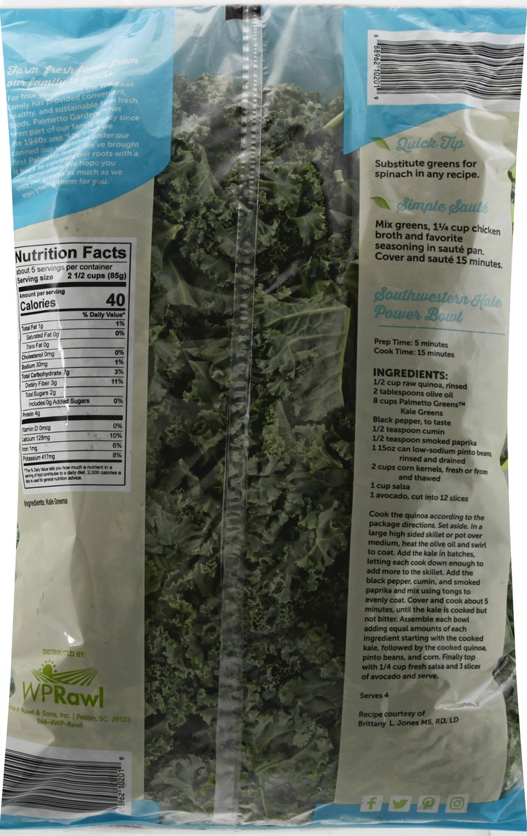 slide 4 of 13, Palmetto Gardens Kale Greens 16 oz, 16 oz