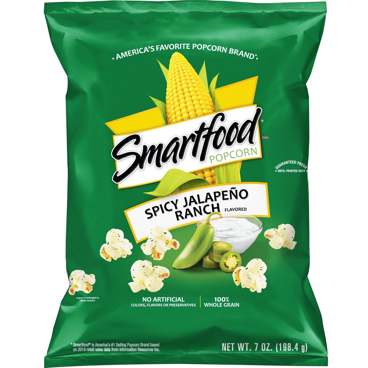 slide 5 of 7, Smartfood Popcorn, 7 oz