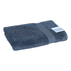 Room & Retreat Performance Bath Sheet, 33 in x 65 in, Dark Gray