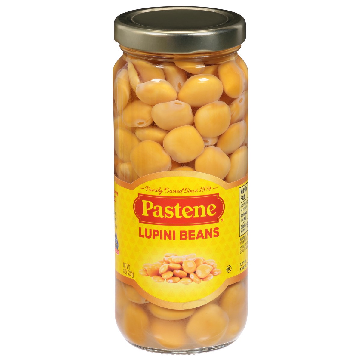 slide 1 of 9, Pastene Lupini Beans, 8 oz