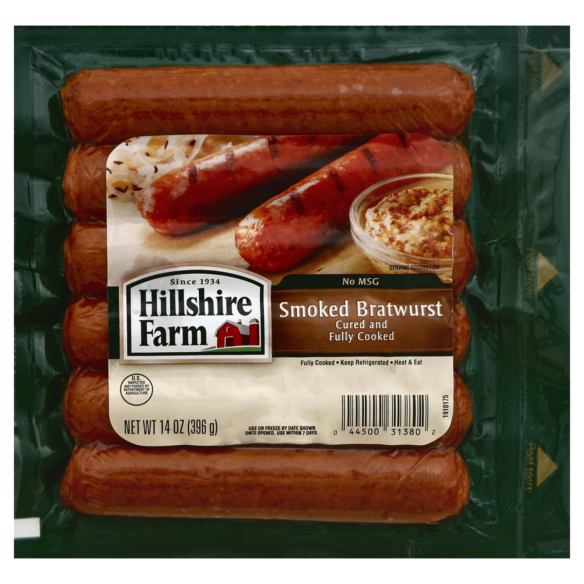 Hillshire Farm Smoked Bratwurst 12 oz | Shipt