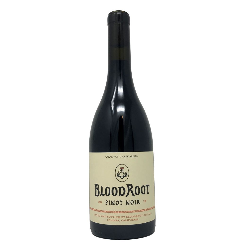 slide 1 of 1, Bloodroot Pinot Noir, 750 ml