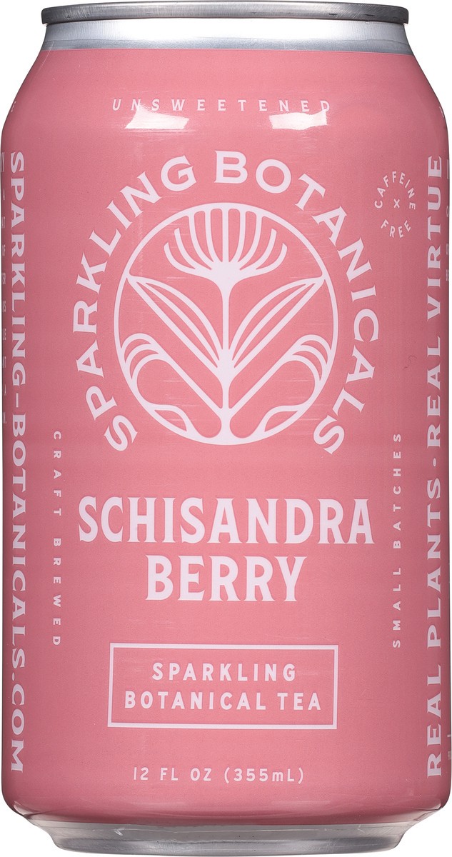 slide 9 of 9, Sparkling Botanicals Sparkling Schisandra Berry Botanical Tea - 12 fl oz, 12 fl oz