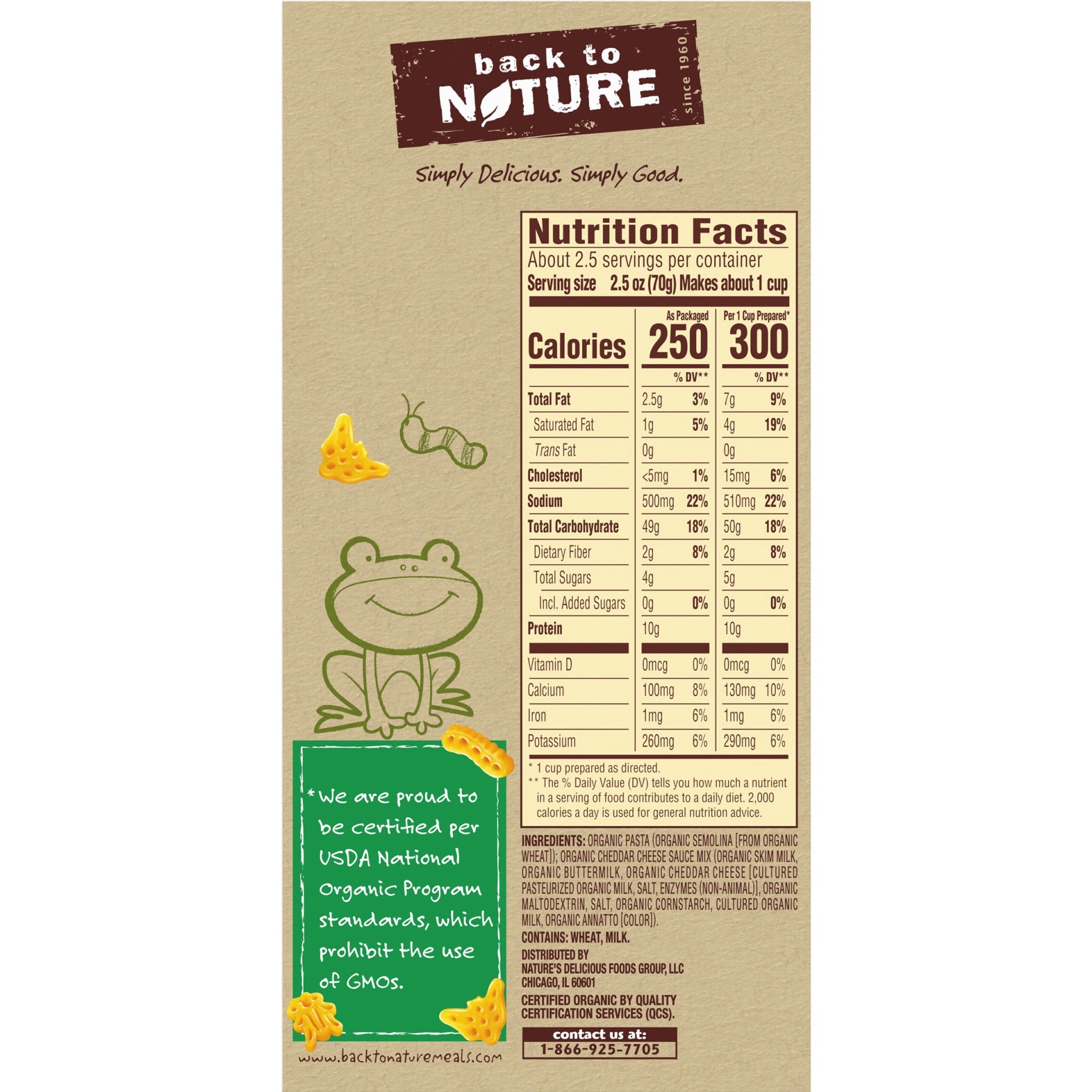 slide 8 of 11, Back to Nature Crazy Bugs Organic Macaroni & Cheese Dinner, 6 oz Box, 6 oz