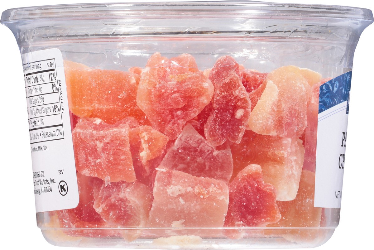 slide 5 of 13, Kn Papaya Chunks - 10 OZ, 10 oz