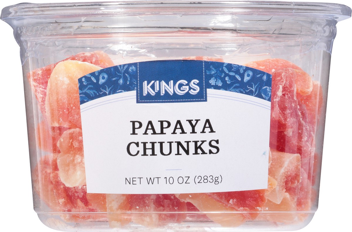 slide 2 of 13, Kn Papaya Chunks - 10 OZ, 10 oz