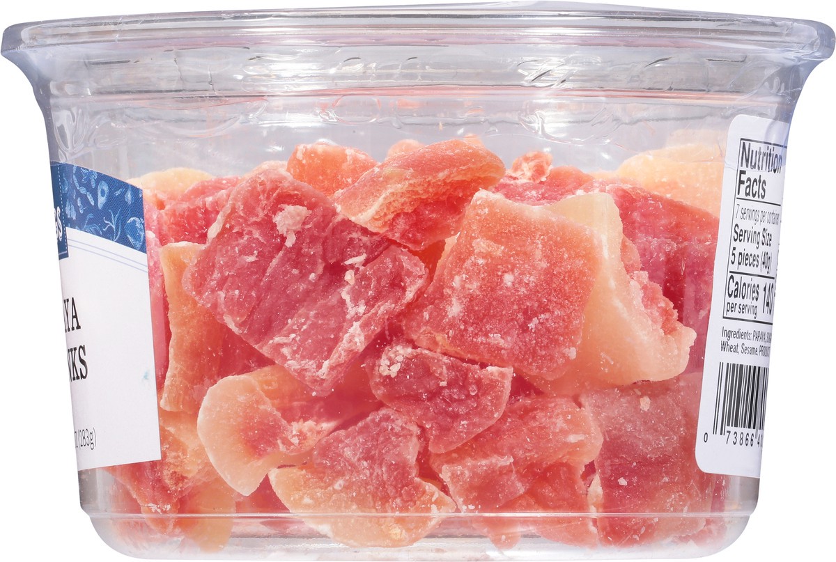 slide 10 of 13, Kn Papaya Chunks - 10 OZ, 10 oz