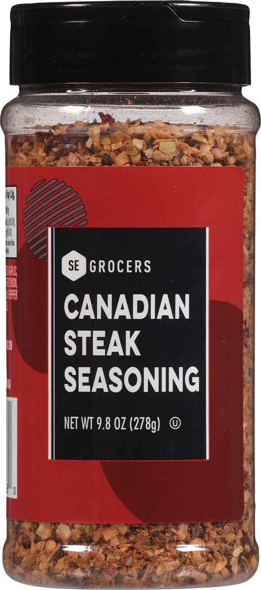 slide 3 of 11, Se Grocers Canadian Steak Ssng 9.8Oz, 9.8 oz