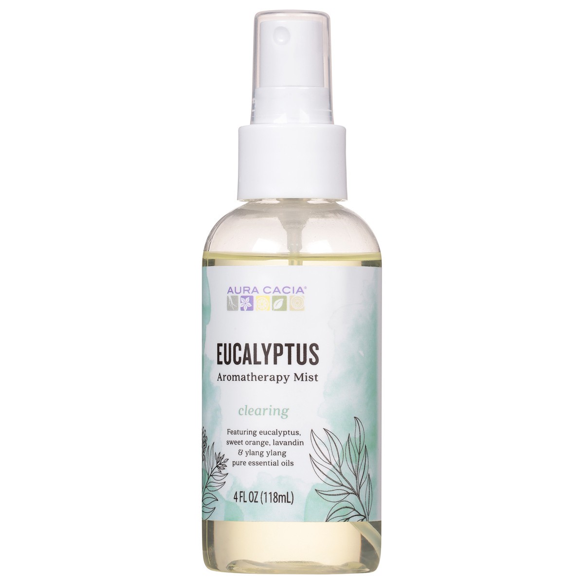 slide 4 of 9, Aura Cacia Clearing Eucalyptus Aromatherapy Mist 4 fl oz, 4 fl oz