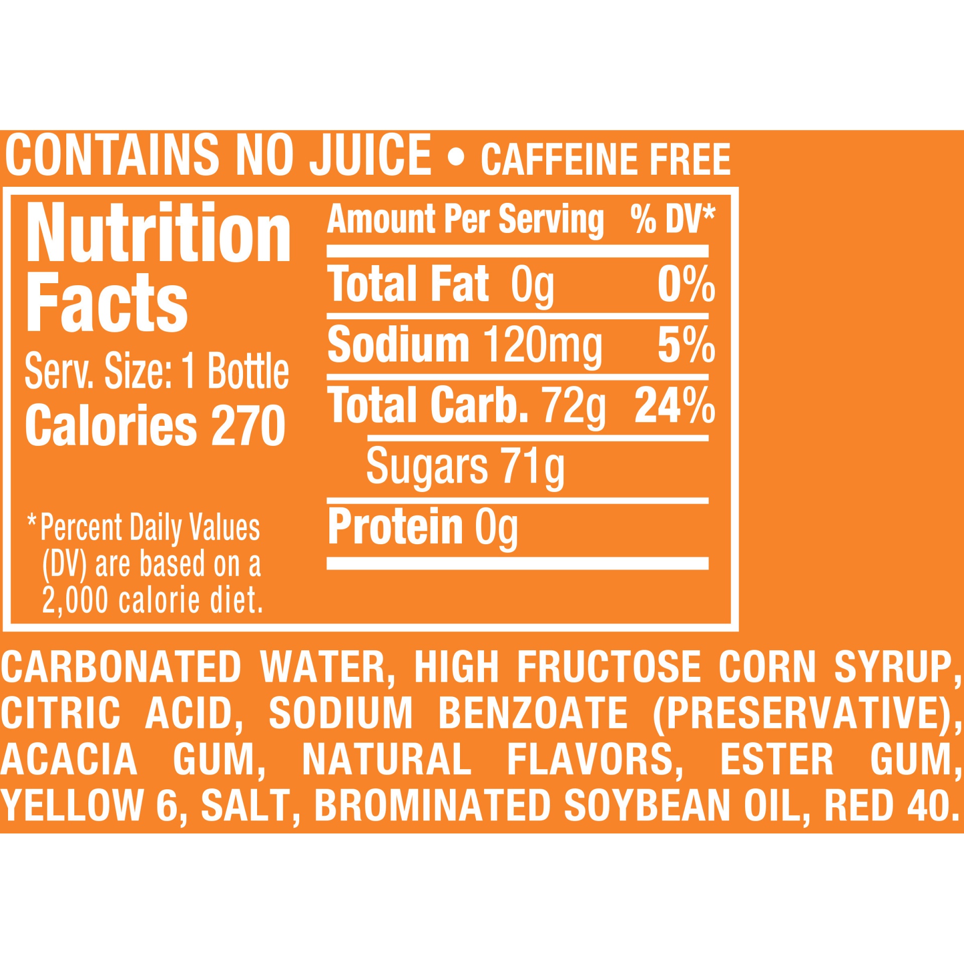 slide 2 of 2, Crush Orange Soda, 20 fl oz