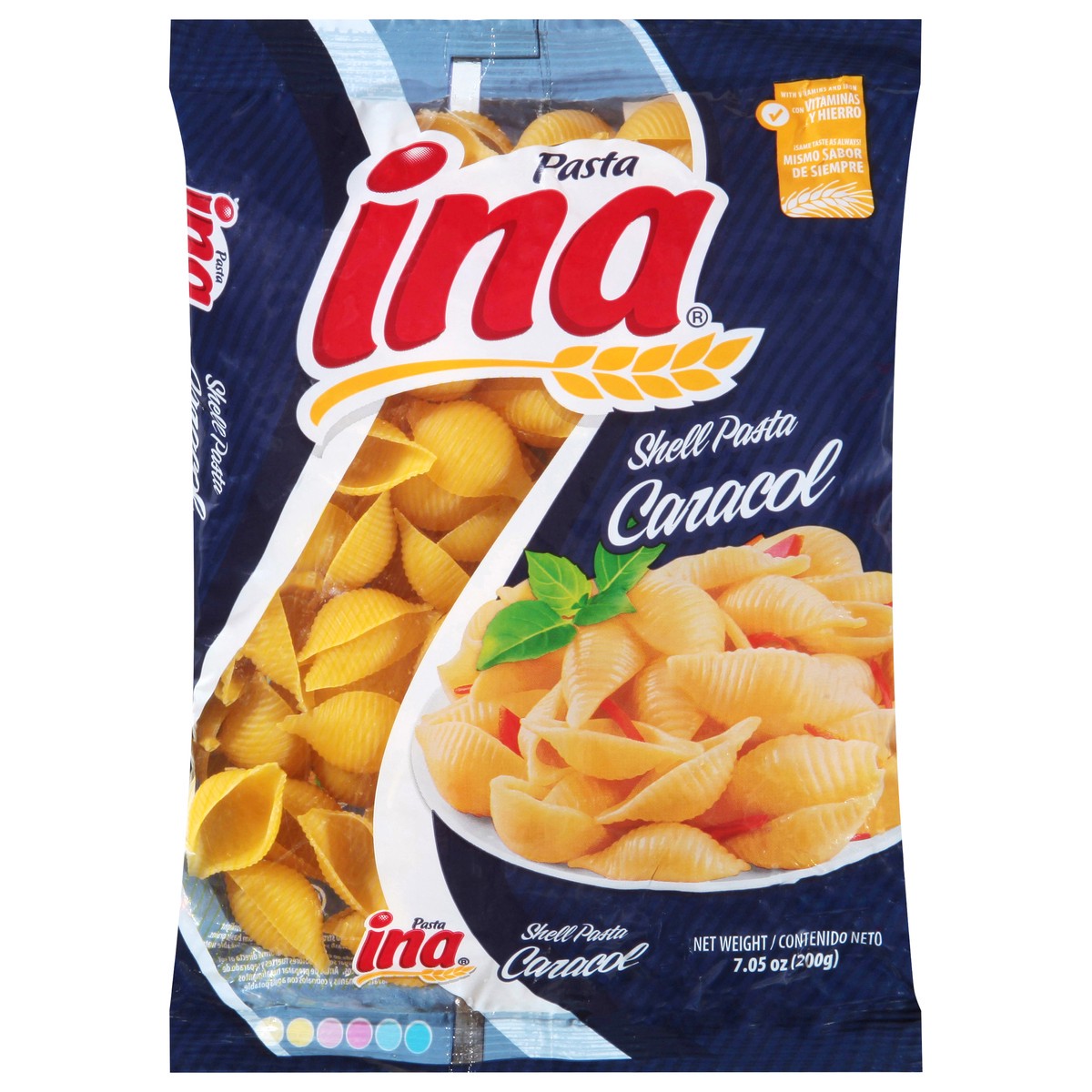 slide 13 of 13, Ina Shell Pasta 7.05 oz, 7.05 oz