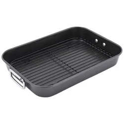 Chicago Metallic Professional Heavy Duty Roast Pan with Rack 1 ea