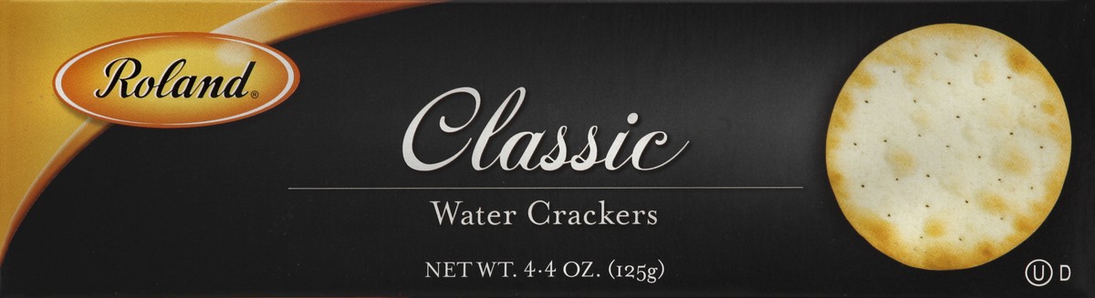 slide 2 of 4, Roland Crackers, Water, Classic, 4.4 oz