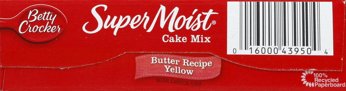 slide 4 of 6, Betty Crocker Cake Mix, Butter Recipe Yellow, 18.25 oz